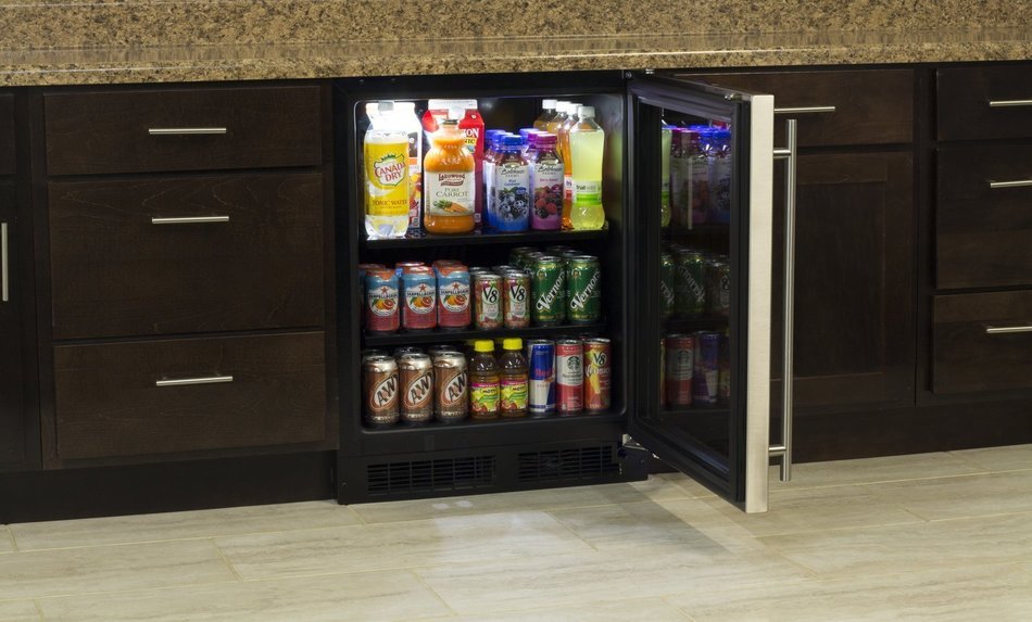 Marvel MA24BCG1RS ADA Beverage Center, Right Hinge with Closed Door Assist, 24-Inch, Stainless Steel