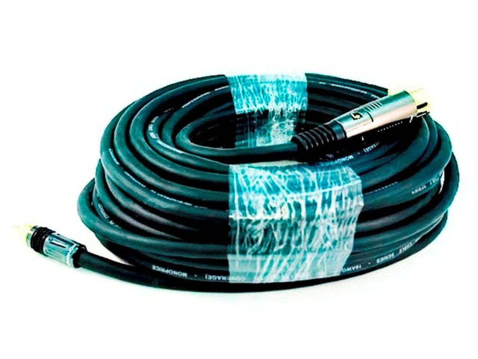 Monoprice 104783 1.5' Premier Series XLR Female to RCA Male 16AWG Cable N20
