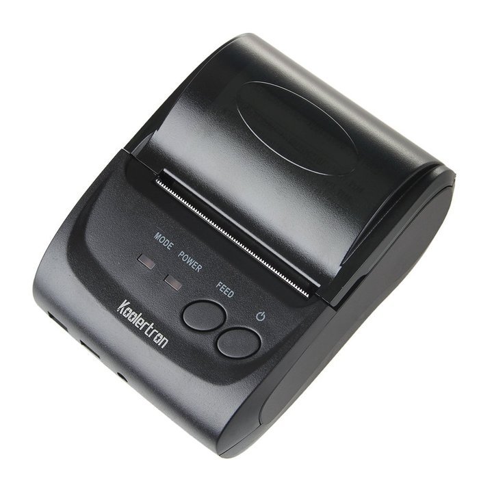 Koolertron USB And Bluetooth Wireless Mini POS Printer With 58mm Thermal Paper Rolls - 90mm/sec High-speed Printing... N7