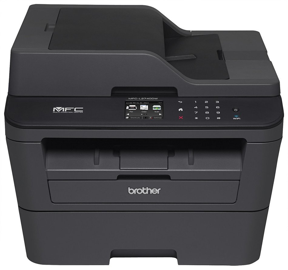 Brother MFCL2740DW Wireless Monochrome Printer with Scanner, Copier and Fax, Amazon Certified for Auto Replenishment... N6
