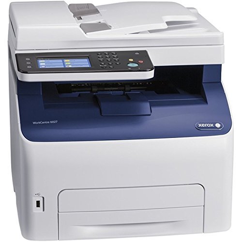 Xerox WorkCentre 6027/NI LED Multifunction Printer - Color - Copier/Fax/Printer/Scanner- 1200 x 2400 dpi Print...