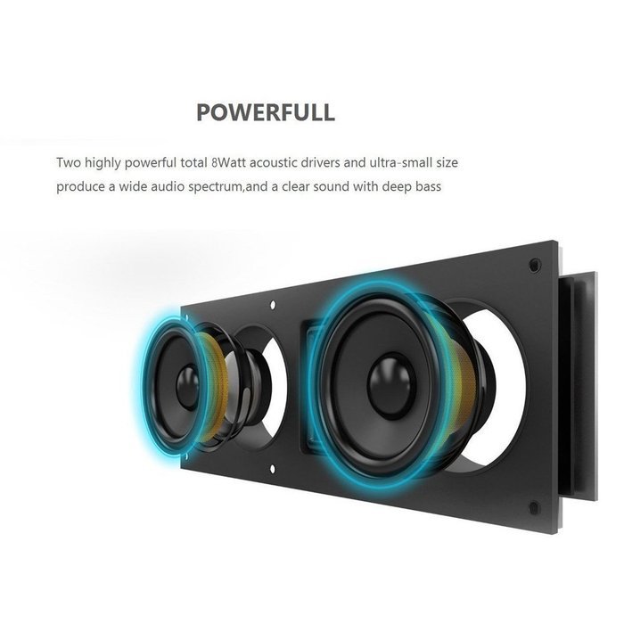 Piple Classic portable wireless bluetooth speaker, Hi-Fi stereo with built-in microphone, Enhanced Bass Clear... N10