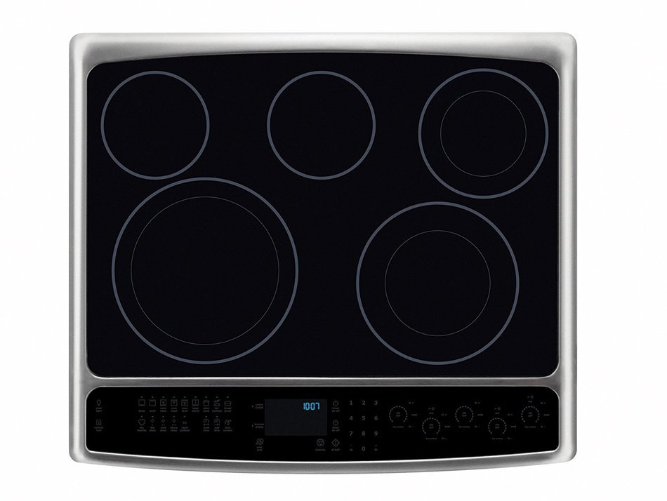 Electrolux IQ-Touch Series EI30ES55JS 30" Slide-in Electric Range with 5 Radiant Elements, 4.2 cu. ft. Third Element...