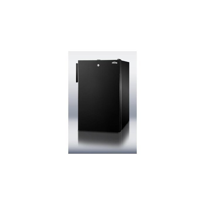 Summit FF521BLBI7: Commercially listed 20" wide built-in undercounter all-refrigerator, auto defrost with a lock... N3