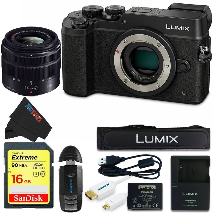 Panasonic DMC-GX8 (SLK3) Lumix Digital Camera Bundle (Silver) N3