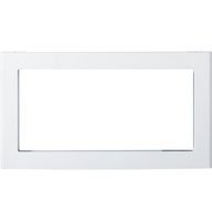 GE White 30" Deluxe Built-In Microwave Oven Trim Kit