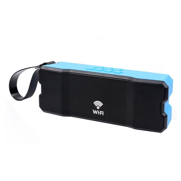 Waterproof WiFi Speaker, TEQStone Portable Wireless Speaker Music Player Louderspeaker with Bass and Microphone...