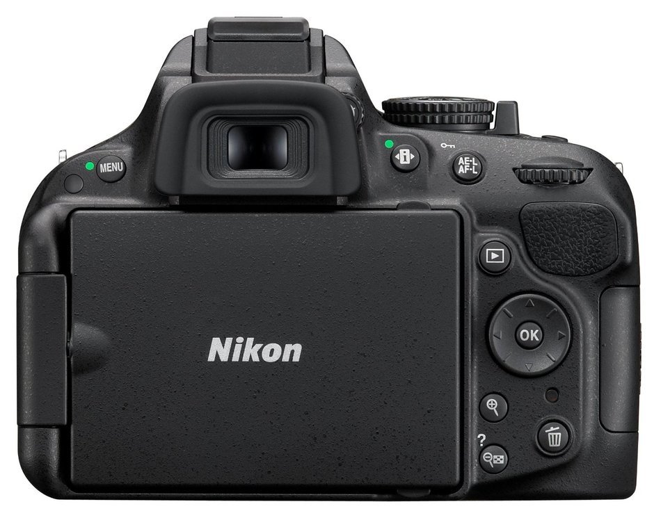 Nikon D5200 Digital SLR Camera Body Only - Black (24.1MP) 3 inch LCD N7