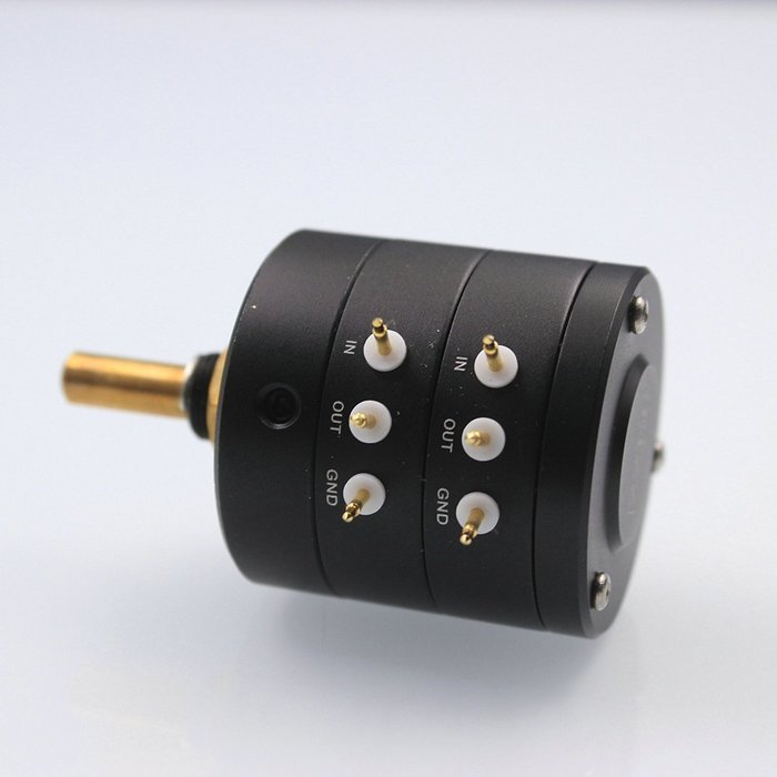 EIZZ 50K 24 Step HIFI Audio Gold Plated Stepped Serial Attenuator Potentiometer N6