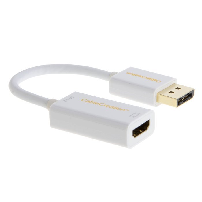 CableCreation (DP1.2) Active DisplayPort to HDMI Cable, DP to HDMI,4K X 2K & 3D Audio/Video, Eyefinity Multi-Screen... N2