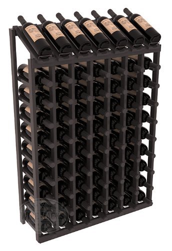 Wine Racks America Ponderosa Pine 7 Column 10 Row Display Top Kit. 13 Stains to Choose From! N11