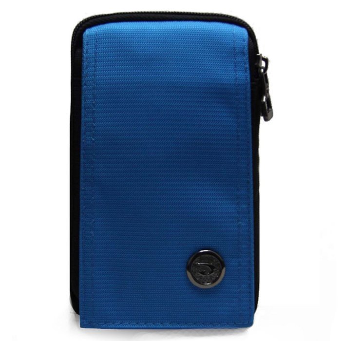 liangdongshop Casual Water Resistant Oxford Waist Pack Phone Sleeve Chest Pouch(Sapphire Blue) N5