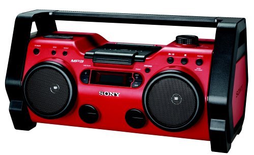 Sony ZSH10CP Portable Heavy Duty CD Radio Boombox Speaker System (Discontinued by Manufacturer) N2