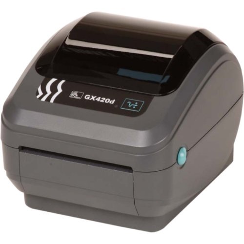 Zebra GX420d Direct Thermal Printer - Monochrome - Desktop - Label Print - 4.09" Print Width - 6 in/s Mono - 203...