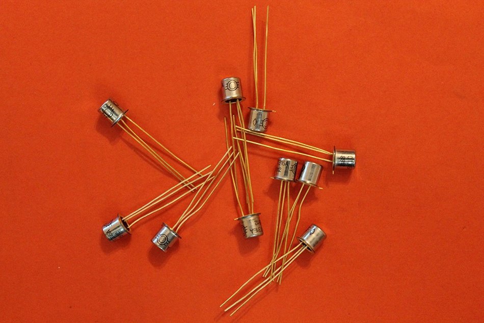 Transistors silicon 2T316A USSR GOLD 5 pcs