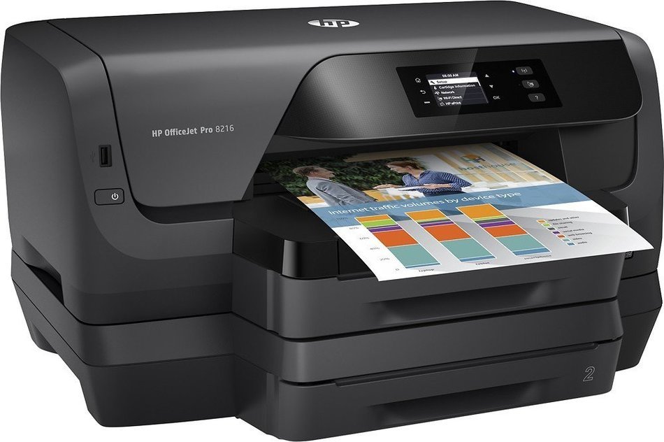 HP - OfficeJet Pro 8216 Wireless Inkjet Instant Ink Ready Printer N3