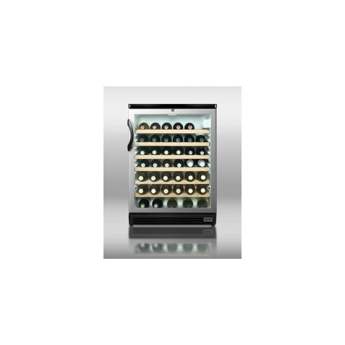 Summit Commercial Series SCR600BLPUB 24" Compact Refrigerator with 5.5 cu. ft. Capacity Adjustable Glass Shelves... N4