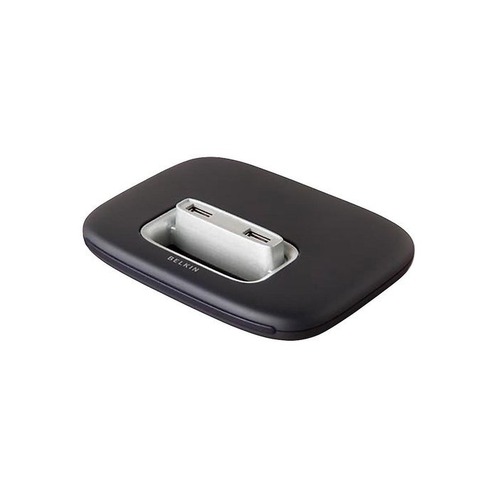 Belkin High-Speed AC Powered USB 2.0 7 Port Slim-Line Stackable USB Hub With 2 Top Loading Ports F5U237V1