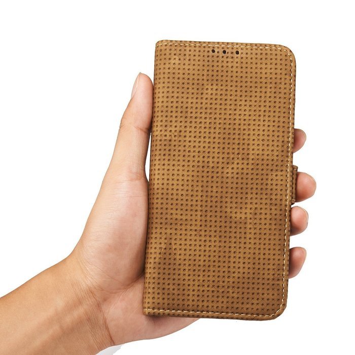 TYoung Retro Style Multi-function Folio Magnetic Wallet Case Cover for iPhone 7, Classic Breathable Artificial... N10