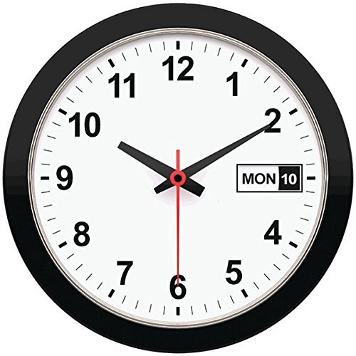 New TIMEKEEPER 5013 12" Day & Date Wall Clock