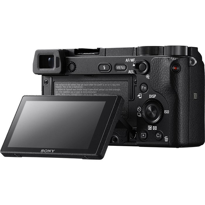 Sony ILCE-6300 a6300 4K Mirrorless Camera Body w/ 50mm Telephoto Lens Bundle includes Camera, 50mm Lens, 49mm...