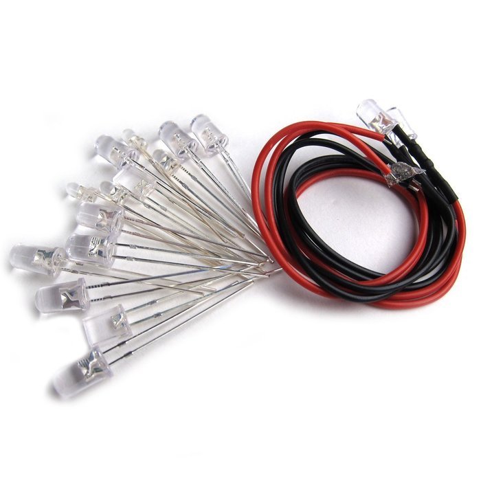 Technics: 1200 / 1210 White LED Light Converson Kit by CA.TT (Pair)