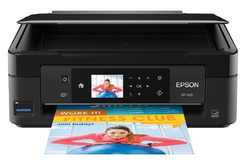 Epson Expression Home XP-420 Wireless Color Photo Printer with Scanner & Copier N3