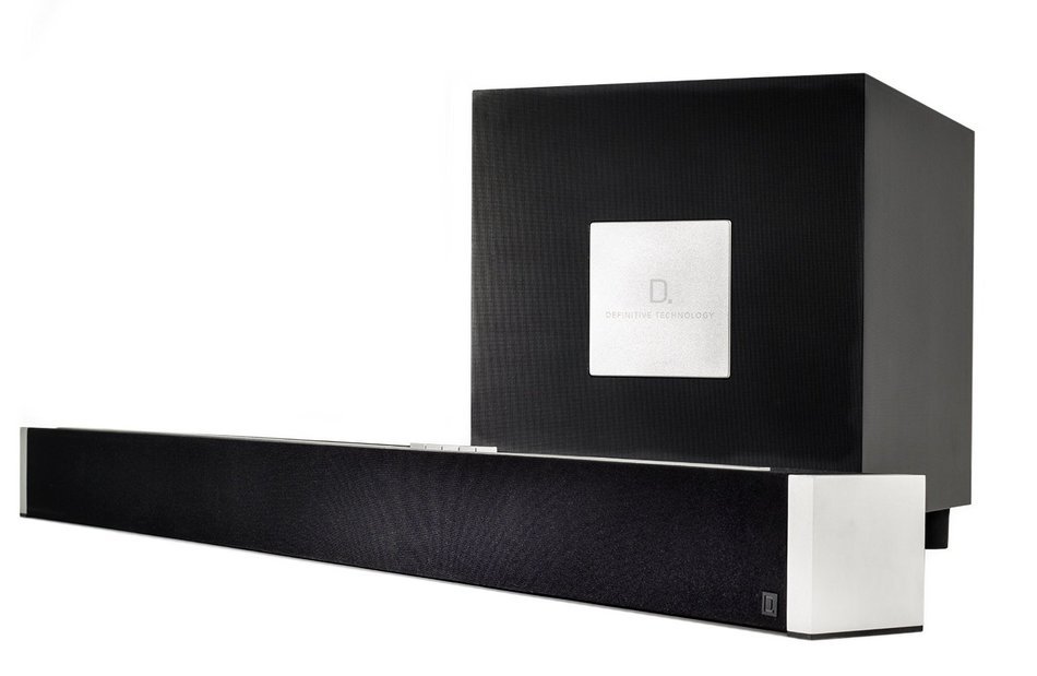 Definitive Technology W Studio Wireless Black Sound Bar & Subwoofer System