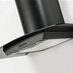 Range Hood Wall Mounted Black 42" KA-144-BLK NT AIR Made in Italy N3