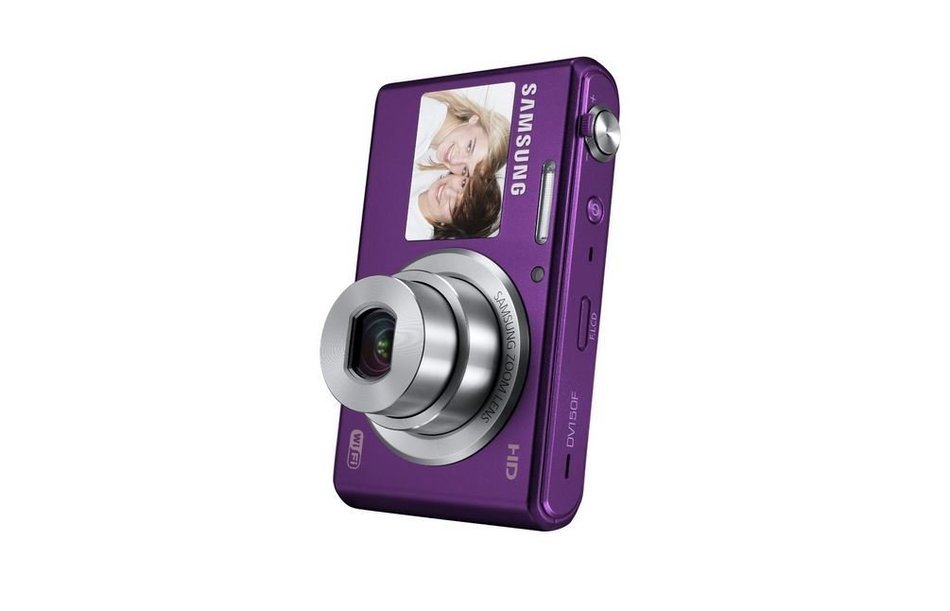 Samsung DV150F 16.2MP Smart WiFi Digital Camera with 5x Optical Zoom and 2.7" front and 1.5" rear Dual LCD Screens...