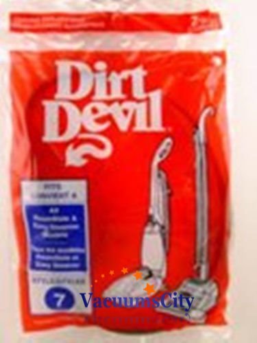 Dirt Devil Room Mate Vacuum Cleaner Style 7 Flat Belts 2 Pk Part # 3400615001