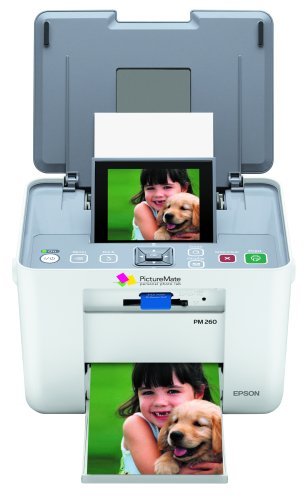 Epson PictureMate Dash PM260 Compact Photo Inkjet Printer (C11C694201) (Old Version) N2