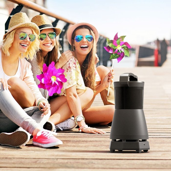 Titus Audio Outdoor 360 60W Waterproof Bluetooth Speaker, Black N7