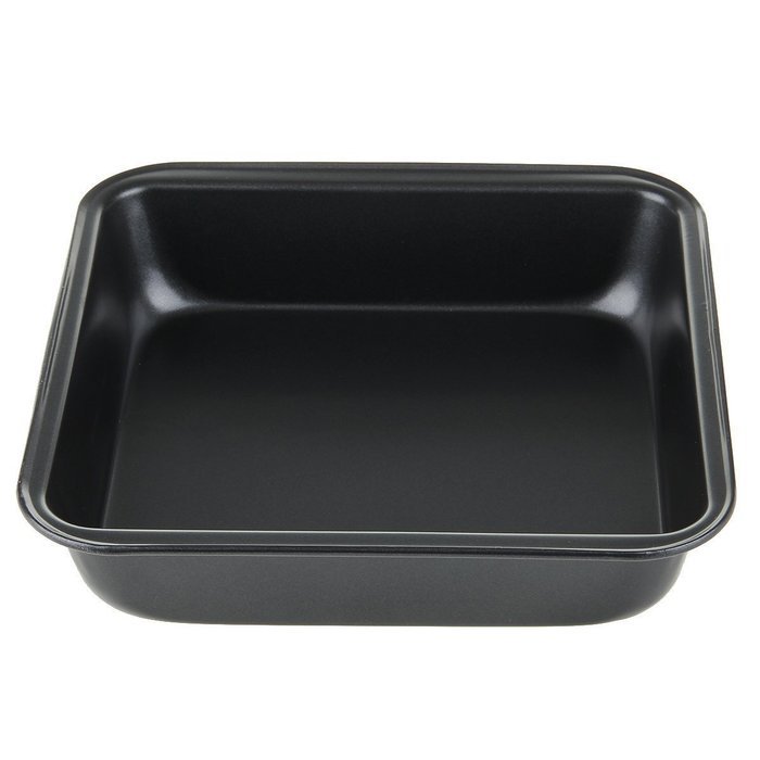Deep Thicken Oven NonStick Square Cake Pan (Deep Gray)