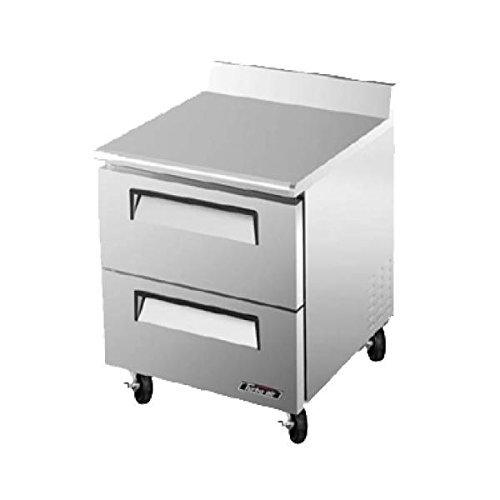 Turbo Air TWF-28SD-D2 - 28-Inch Two-Drawer Worktop Freezer - Super Deluxe Series