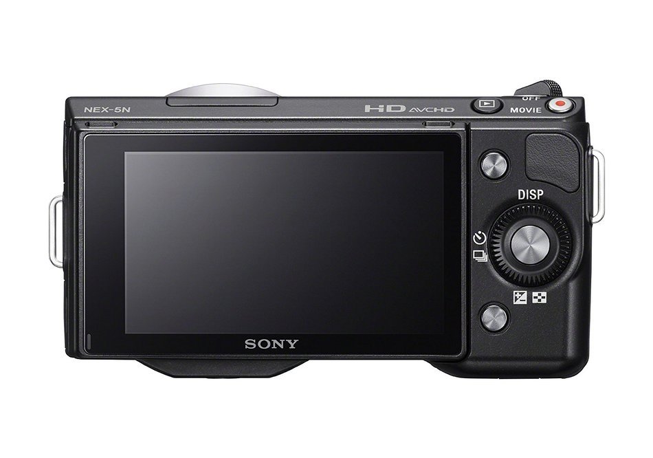 Sony NEX-5N 16.1 MP Mirrorless Digital Camera with Touchscreen - Body Only (Black) N3