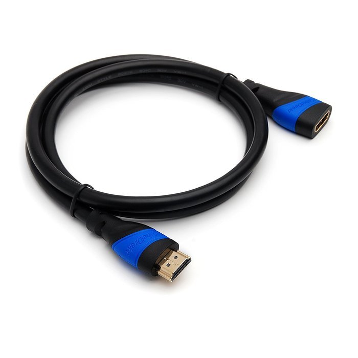 KabelDirekt (25 feet) HDMI Extension Cable (1080p 4K 3D High Speed with Ethernet ARC) - TOP Series