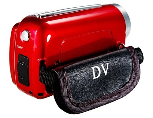 DV139 1.8 Inch TFT Screen 12.0MP Mini HD DV Digital Video Camera 4X Digital Zoom with Microphone (Red) N4
