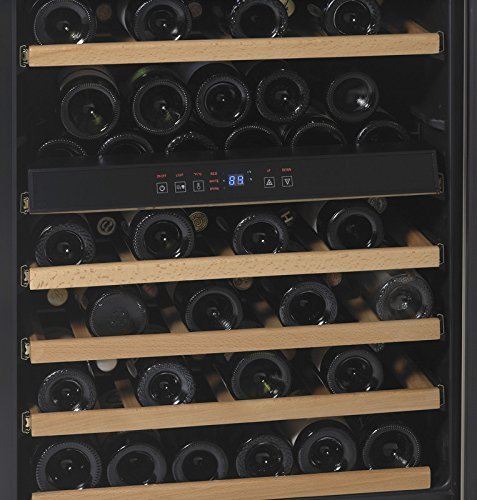 Avanti WCR5449SS 23.5" Freestanding Wine Cooler with 49 Bottle Capacity, in Black N3