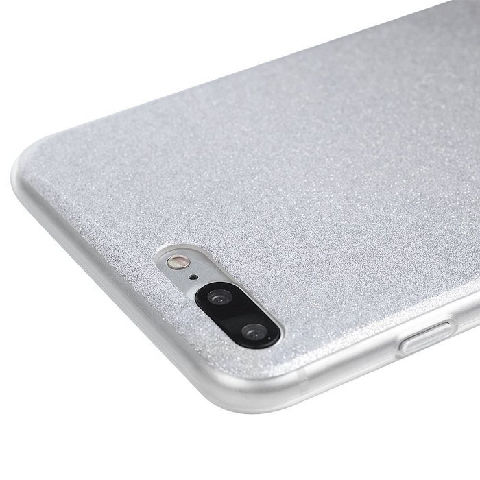 iPhone 7 Plus Case (5.5 inch) - Shockproof Flexible Soft TPU Rubber Skin Gel Bumper Protective Case Shiny Glitter... N18