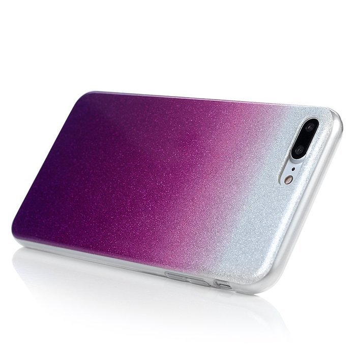 iPhone 7 Plus Case (5.5 inch) - Shockproof Flexible Soft TPU Rubber Skin Gel Bumper Protective Case Shiny Glitter... N21