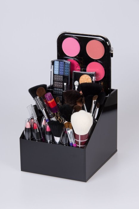 Customized Acrylic TV Remote Control Holder Organizer Caddy For Coffee or End Table; Desk Organizer; Vanity Lipstick...