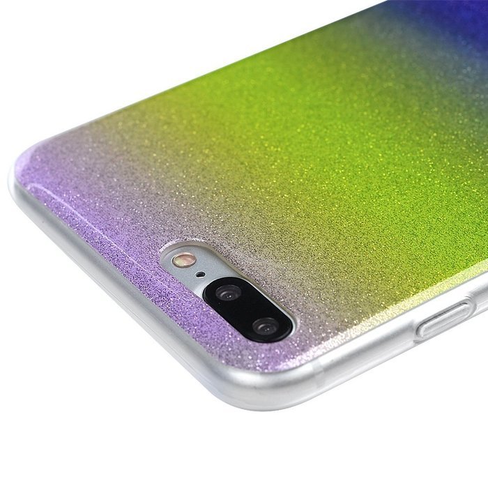 iPhone 7 Plus Case (5.5 inch) - Shockproof Flexible Soft TPU Rubber Skin Gel Bumper Protective Case Shiny Glitter... N25