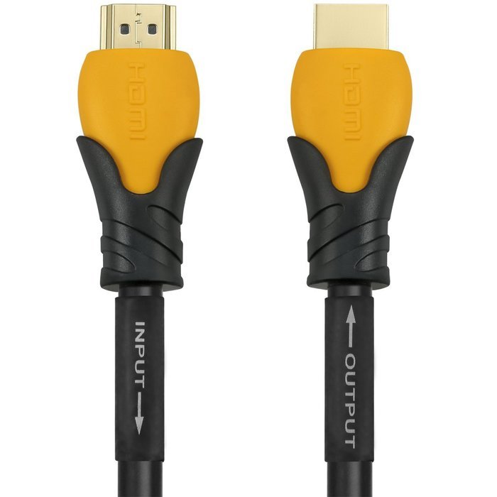A-tech Series Blue&black - High speed Hdmi Cable 100 Ft with Built-in Signal Booster Metal Black Case,Supports... N12