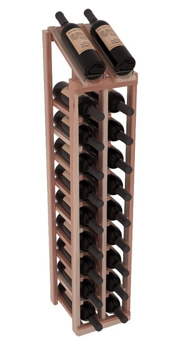 Wine Racks America Redwood 2 Column 10 Row Display Top Kit. 13 Stains to Choose From! N7