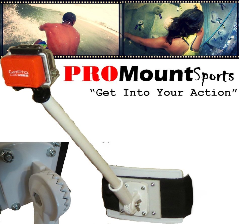 ProMount, Back Mount for Your Gopro Camera, 3rd Person Camera Mount N2