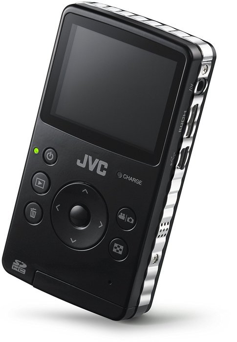 JVC PICSIO GC-FM1A HD Camcorder (Brilliant Blue) N4