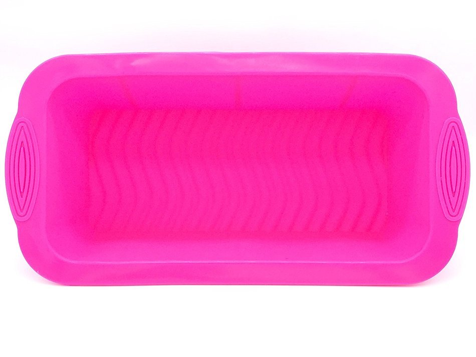 Richohome Silicone Mold and Loaf Pan/Soap Mold-2 Pack,Pink