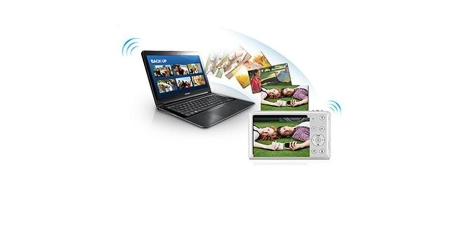 Samsung DV150F 16.2MP Smart WiFi Digital Camera with 5x Optical Zoom and 2.7" front and 1.5" rear Dual LCD Screens... N4
