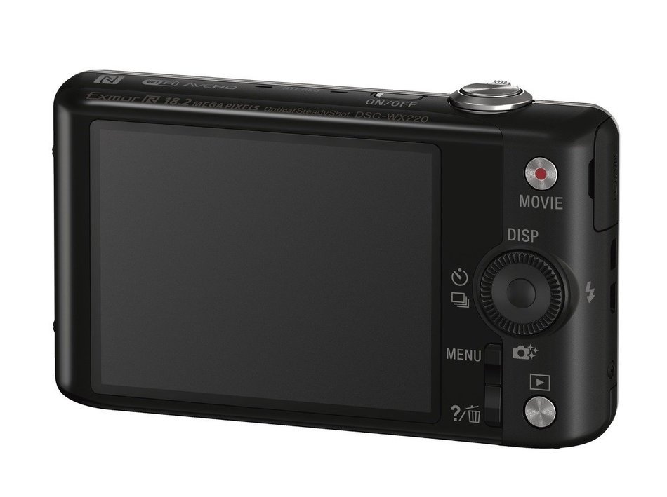 Sony DSCWX220/B 18.2 MP Digital Camera with 2.7-Inch LCD (Black) N7